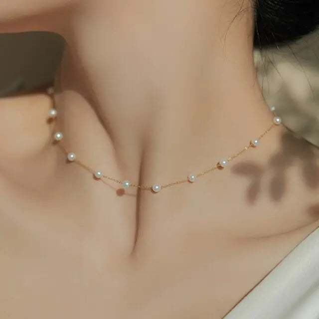 collar de perlitas